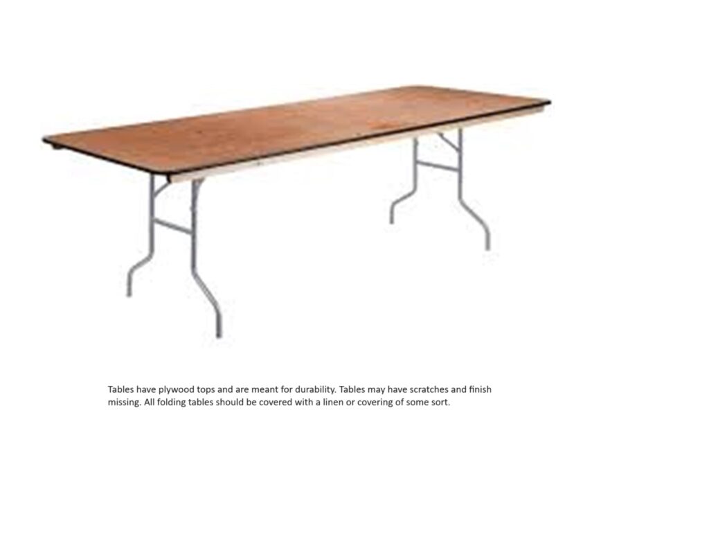 table,6ftx30inBanquet